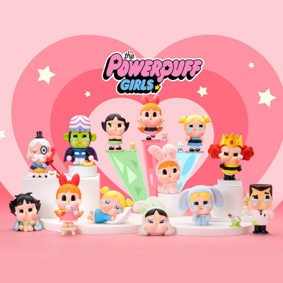 CRYBABY × POWERPUFF GIRLS Serisi - Figür Oyuncak Blind Box | Sürpriz Kutu - 12