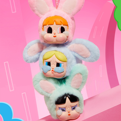 CRYBABY × POWERPUFF GIRLS Serisi - Vinil Yüzlü Peluş Blind Box | Sürpriz Kutu - 2
