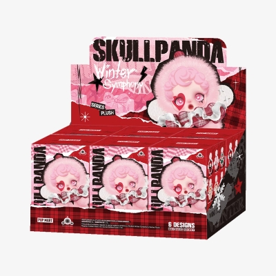 SKULLPANDA Winter Symphony Serisi - Peluş Oyuncak Charm Blind Box | Sürpriz Kutu - 10