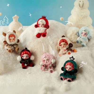 SKULLPANDA Winter Symphony Serisi - Peluş Oyuncak Charm Blind Box | Sürpriz Kutu - 8