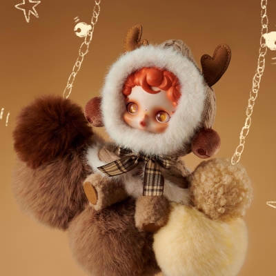 SKULLPANDA Winter Symphony Serisi - Peluş Oyuncak Charm Blind Box | Sürpriz Kutu - 6
