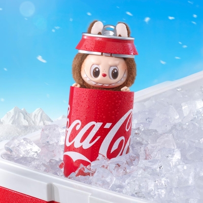 THE MONSTERS LABUBU COCA-COLA SERIES-Vinyl Yüzlü Peluş Oyuncak Charm Blind Box | Sürpriz Kutu - 6