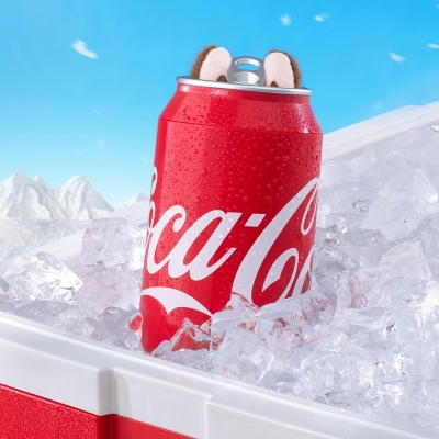 THE MONSTERS LABUBU COCA-COLA SERIES-Vinyl Yüzlü Peluş Oyuncak Charm Blind Box | Sürpriz Kutu - 5
