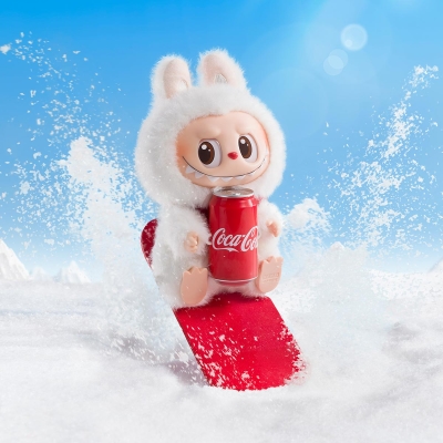 THE MONSTERS LABUBU COCA-COLA SERIES-Vinyl Yüzlü Peluş Oyuncak Charm Blind Box | Sürpriz Kutu - 3