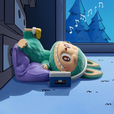 THE MONSTERS Saat 1:00 A.M. Serisi Figür Oyuncak Blind Box | Sürpriz Kutu - 5