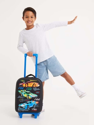 Curious Junior Çekçekli Okul Çantası ve Kabin Boy Çocuk Valizi - 5