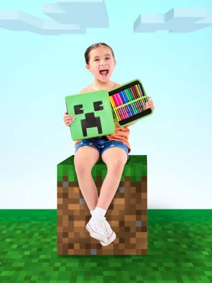 Minecraft Zip It Kalem Kutulu Hediye Seti - Smiggle