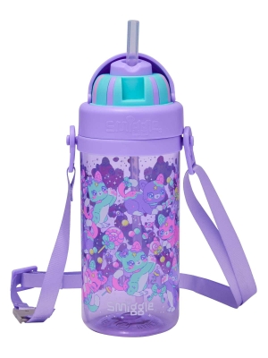 Adventurous Teeny Tiny Kedi Desenli Askılıklı Plastik Suluk 400Ml - Smiggle (1)