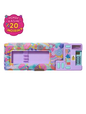 Away Dondurma Desenli Pop Out Kız Çocuk Hesap Makineli Otomatik Kalem Kutusu - Smiggle