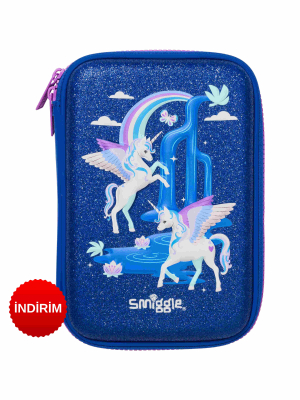 Away Unicorn Desenli Kız Çocuk Kalem Kutusu - 1