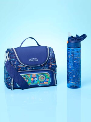 Beta BPA İçermeyen Oyun Konsolu Temalı Plastik Matara 650 ml - Lacivert - 3