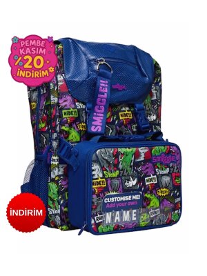 Bright Side Dinozor Desenli Erkek Çocuk Sırt Çantası - Smiggle