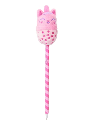 Bubble Time Pembe Başlı Tükenmez Kalem - 1