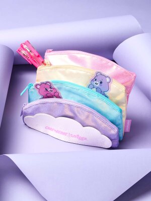 Care Bears™ Çok Cepli Gökkuşağı Renkli Kalem Kutusu - 4