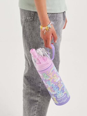 Care Bears™ Yalıtımlı Paslanmaz Çelik Matara 500ML | Sprey Özellikli – Renkli Desenli - Smiggle (1)