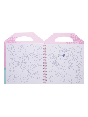 Colour Erase Silinebilir Boyama Kitap Seti - Pembe - 2