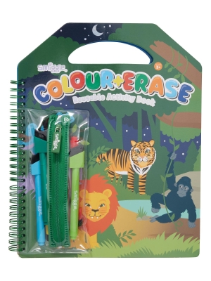 Colour Erase Silinebilir Boyama Kitap Seti - Yeşil 