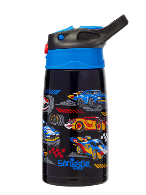 Curious Junior Yarış Arabası Temalı Paslanmaz Çelik Termos 400 ml - Smiggle (1)