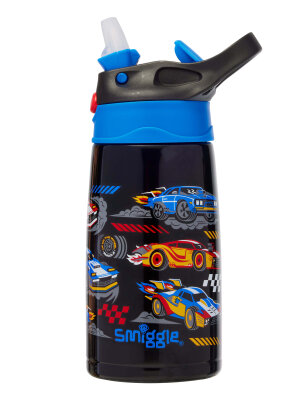 Curious Junior Yarış Arabası Temalı Paslanmaz Çelik Termos 400 ml - Smiggle