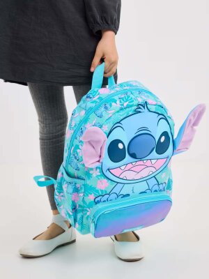 Disney Stitch Junior Kapüşonlu Turkuaz Sırt Çantası - 5