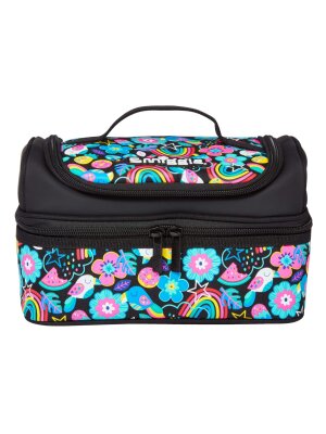 Drift Gökkuşağı Desenli 2 Katlı Kız Çocuk Beslenme Çantası - Smiggle