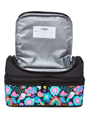 Drift Gökkuşağı Desenli 2 Katlı Kız Çocuk Beslenme Çantası - Smiggle (1)