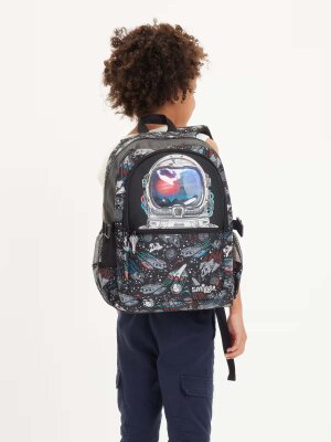 Eclipse Classic Attach Astronot Desenli Erkek Çocuk Sırt Çantası - 1
