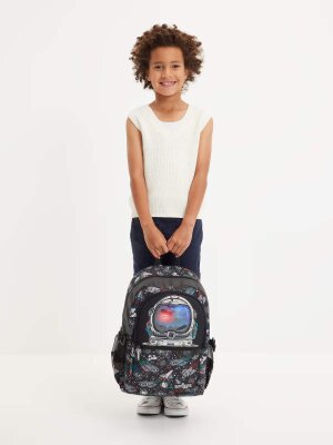 Eclipse Classic Attach Astronot Desenli Erkek Çocuk Sırt Çantası - 3