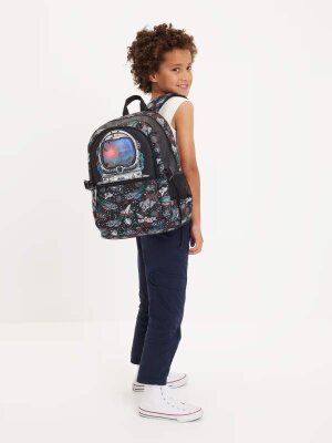 Eclipse Classic Attach Astronot Desenli Erkek Çocuk Sırt Çantası - 8