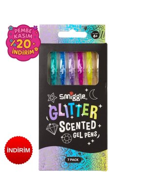 Glitter Kokulu 7'li Jel Kalem Seti - Smiggle