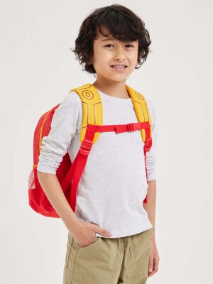 Marvel Iron Man Junior Kapüşonlu Kırmızı Sırt Çantası - 6