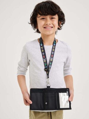 Marvel™ Karekterli Askılı Siyah Cüzdan - Smiggle (1)