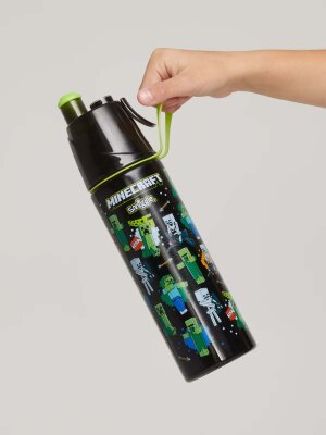 Minecraft Yalıtımlı Paslanmaz Çelik Püskürtmeli Termos 500Ml - Siyah - Smiggle (1)