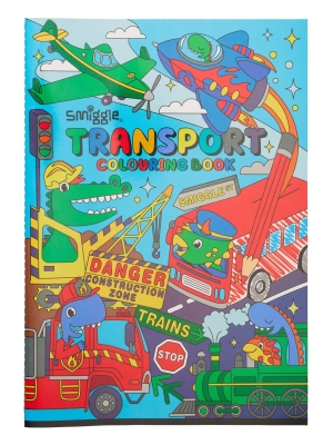 My World Transport Boyama Aktivite Kitabı 