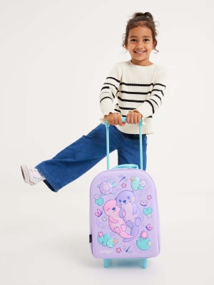 Out & About Mini Minik Hardtop Kız Çocuk Kedi ve Tavşan Karakterli Çekçekli Sırt Çantası - 3