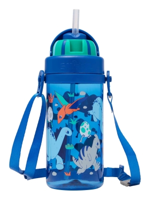 Out & About Teeny Tiny Dinozor Desenli Askılıklı Suluk 400Ml - Smiggle