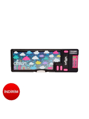 Peppy Dream Pop Out Kız Çocuk Hesap Makineli Otomatik Kalem Kutusu - 1
