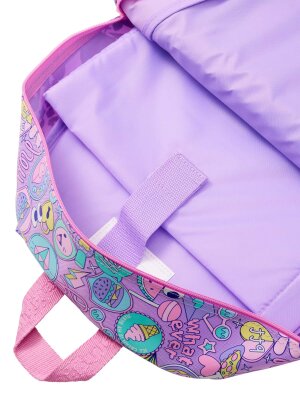 Popem Popit Poppies Classic Sırt Çantası – Lila - 2