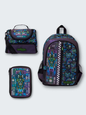 Accelerate 3 Parça Erkek Çocuk Okul Seti - Smiggle