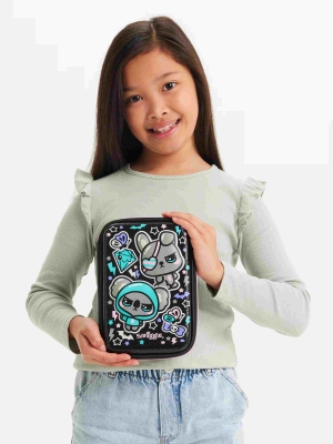 Smiggle Trailblazer Hardtop Karakter Sert Kapaklı ve Koruyuculu Kalem Kutusu - 2