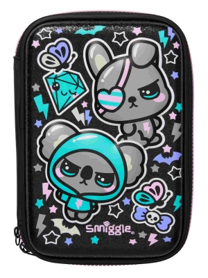 Smiggle Trailblazer Hardtop Karakter Sert Kapaklı ve Koruyuculu Kalem Kutusu - 1