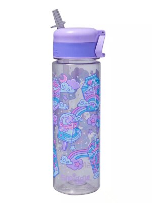 Trailblazer BPA İçermeyen Gökkuşağı Temalı Plastik Matara 650ML – Lila - 2