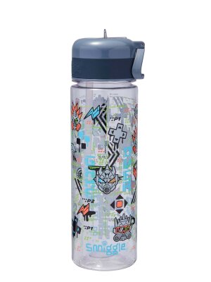 Trailblazer BPA İçermeyen Oyun Konsolu Temalı Plastik Matara 650ML – Gri - 1