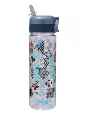 Trailblazer BPA İçermeyen Oyun Konsolu Temalı Plastik Matara 650ML – Gri - 2