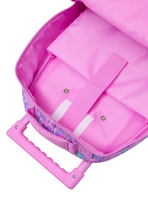 Trailblazer Klasik Çekçekli Unicorn Desenli Işıklı Tekerlekli Okul Çantası - 7