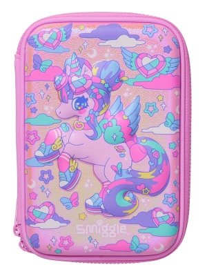 Trailblazer Sert Yüzeyli Unicorn Desenli Kalem Kutusu - Smiggle