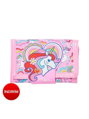 Wild Side Unicorn Desenli Kokulu Kız Çocuk Cüzdan 