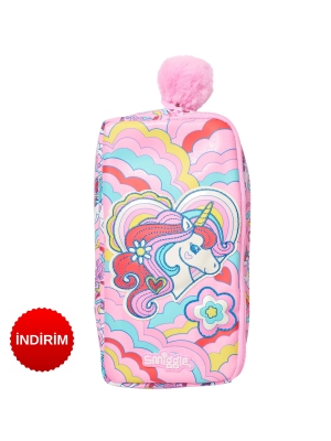 Wild Side Unicorn Desenli Kokulu Kız Çocuk Kalem Kutusu - 1