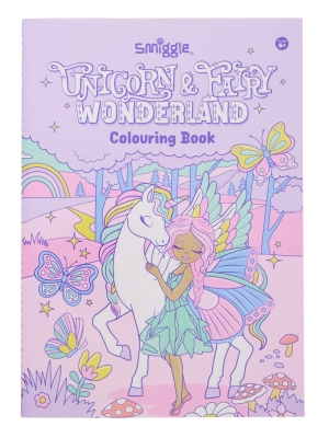 Wonderland Kız Çocuk Boyama Kitabı - Pembe - 1