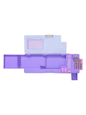Eclipse Unicorn Desenli Pop Out Hesap Makineli Otomatik Kalem Kutusu - 3